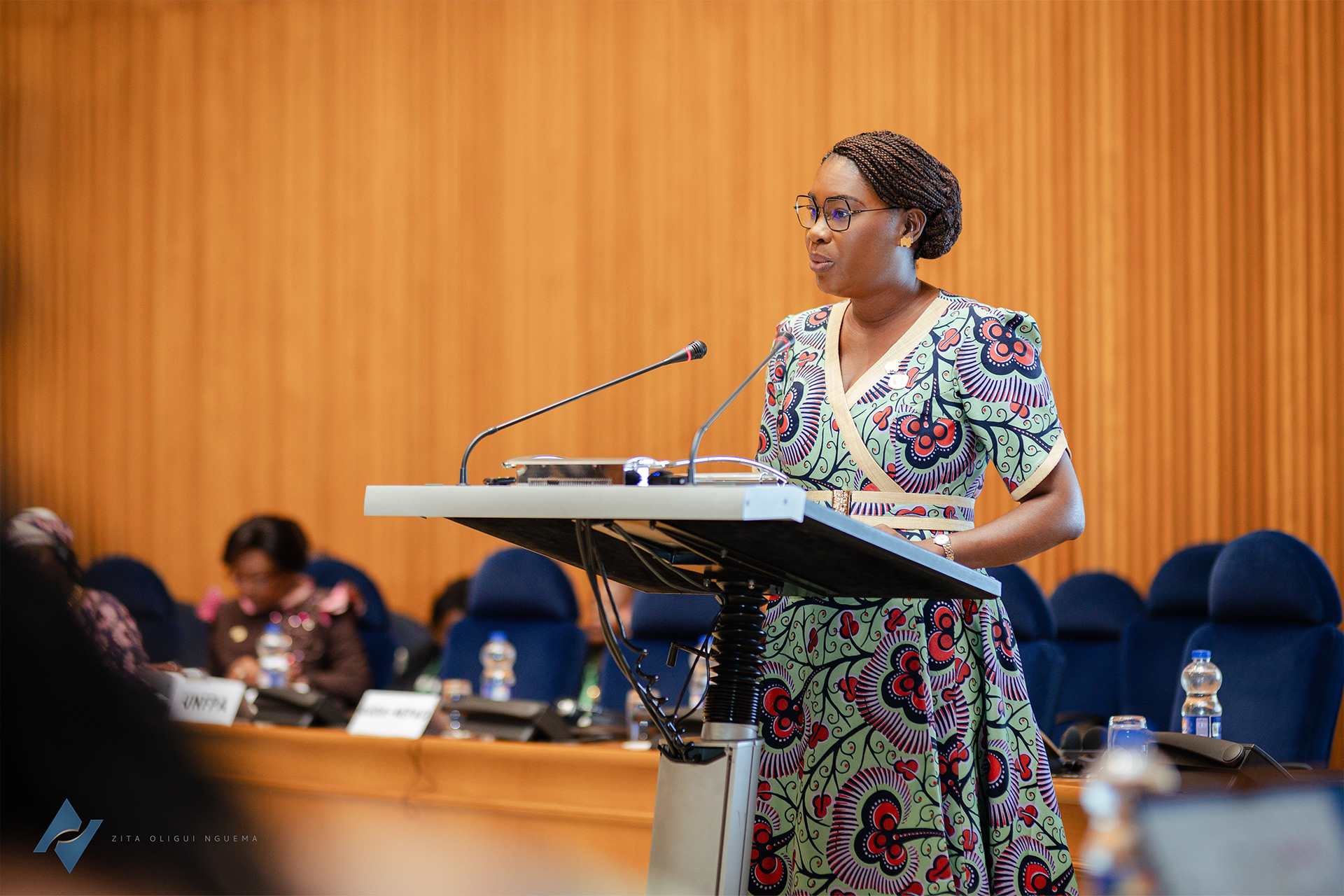 Allocution de Madame Zita Oligui NGuema, à la  30eme Assemblée Générale de l'Organisation des Premières Dames d'Afrique pour le Développement (OPDAD)